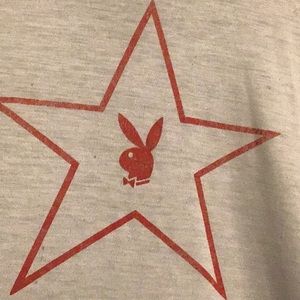 Oversized vintage playboy shirt